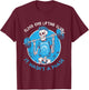 Elder Emo Lifting Club -Adults Black Short Sleeve Classic Modern Cartoon T-Shirt - T-Shirt | Maroon