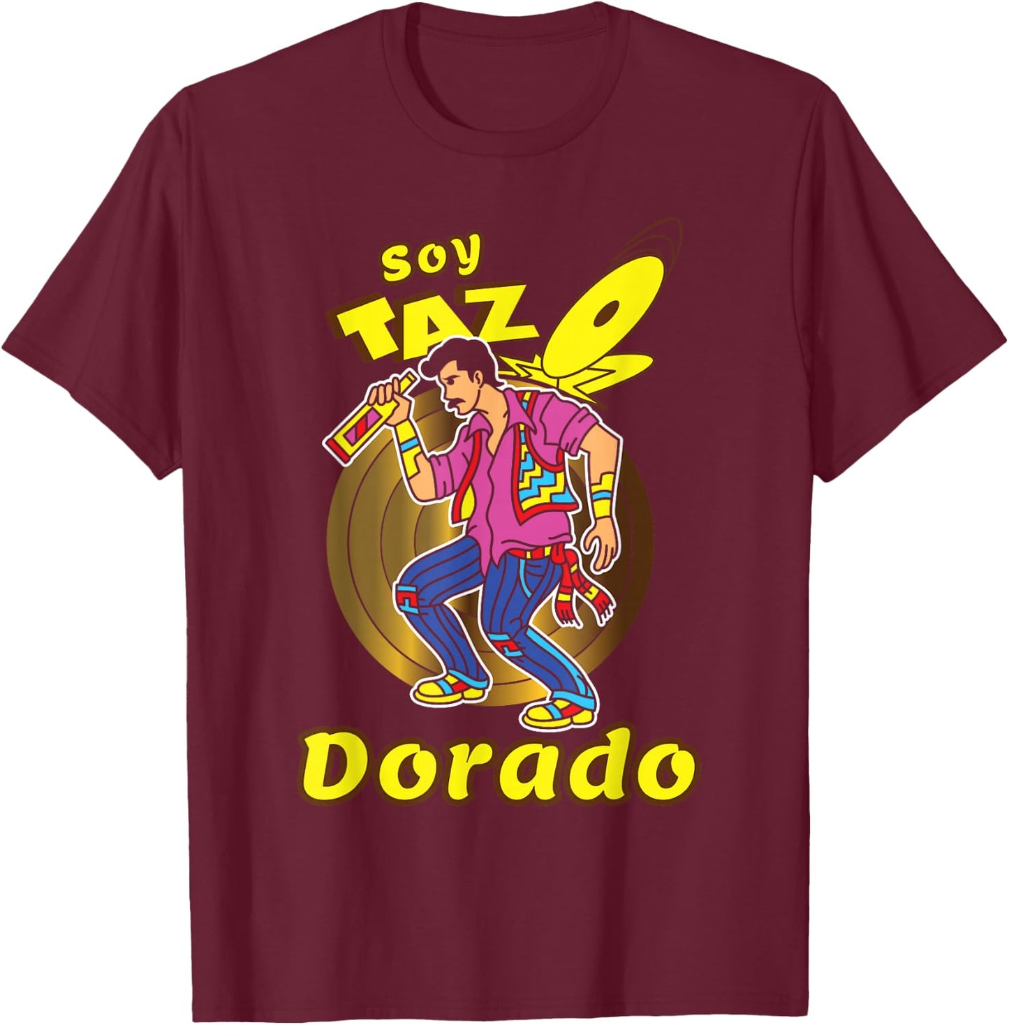 Funny Mexican Saying Spanish Slang Words Sarcastic Latinx T-Shirt - T-Shirt | Maroon