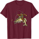 Walleye Fishing Sauger Hunting Bigfoot Fishermen T-Shirt - T-Shirt | Maroon