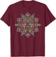 Spiritual Mystic Eye Third Eye All Seeing Eye Hamsa Hand T-Shirt - T-Shirt | Maroon