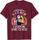 I'm The Crazy H-E-B Mom Everyone Warned You About T-Shirt - T-Shirt | Maroon