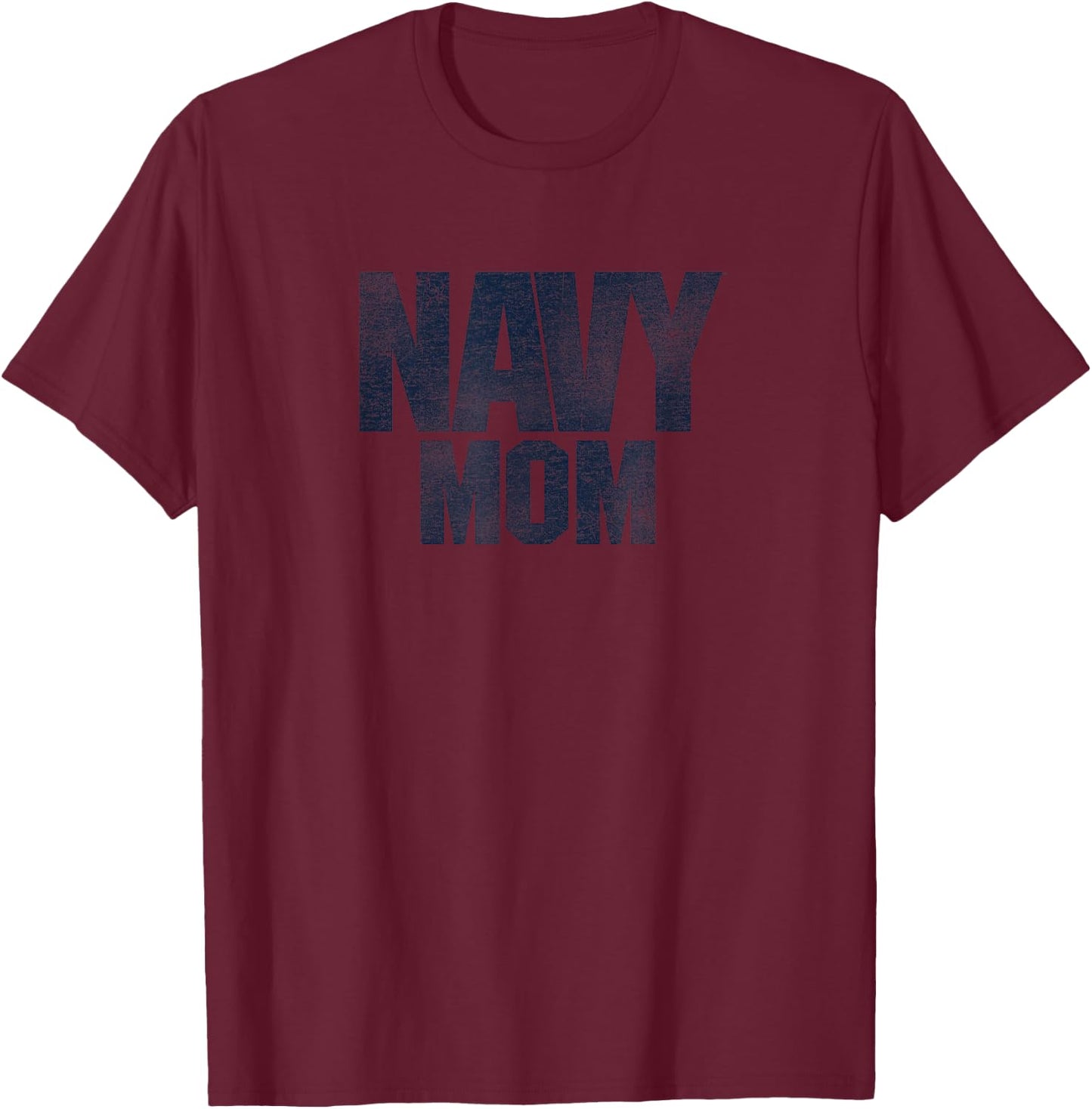 U.S. Navy Mom T-Shirt - T-Shirt | Maroon