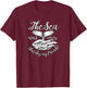 The Sea Was Angry That Day My Friends! T-Shirt - T-Shirt | Maroon