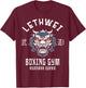 Lethwei Myanmar Boxing Gym T-Shirt - T-Shirt | Maroon