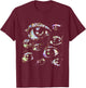 Eyes Pastel Goth Weird Grunge Alt Y2K Odd Strange Aesthetic T-Shirt - T-Shirt | Maroon