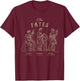 The Fates | Greek Mythology | Dark Academia | The Moirai T-Shirt - T-Shirt | Maroon