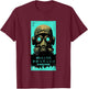 Teal Aqua No Smoke Ducking Teal Aqua Graphic T-Shirt - T-Shirt | Maroon