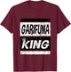Retro Garifuna King Shirt Afro Caribbean For Kids Men T-Shirt - T-Shirt | Maroon
