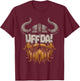 Norwegian Quote: UFF DA - Scandinavian Viking T-Shirt - T-Shirt | Maroon