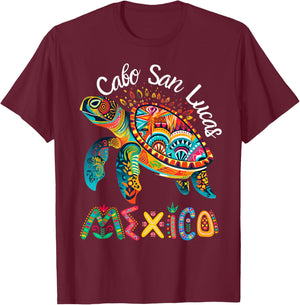 Cabo San Lucas Los Cabos Souvenir Cabo T-Shirt - T-Shirt | Maroon