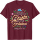 Spanish Philippians 4:13 Christian Bible Verse Religious T-Shirt - T-Shirt | Maroon