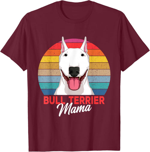 Bull Terrier Mama Bully Dog Mom Girls