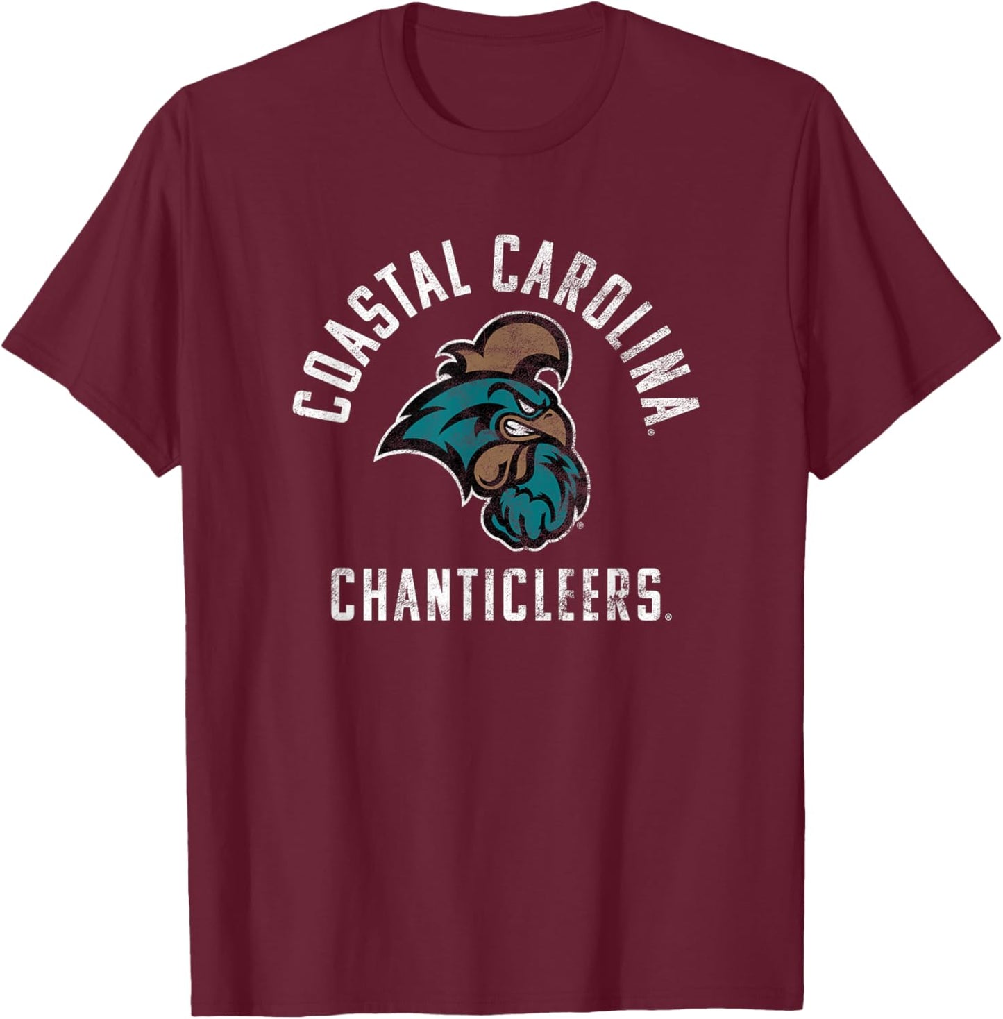 Coastal Carolina University CCU Chanticleers T-Shirt - T-Shirt | Maroon