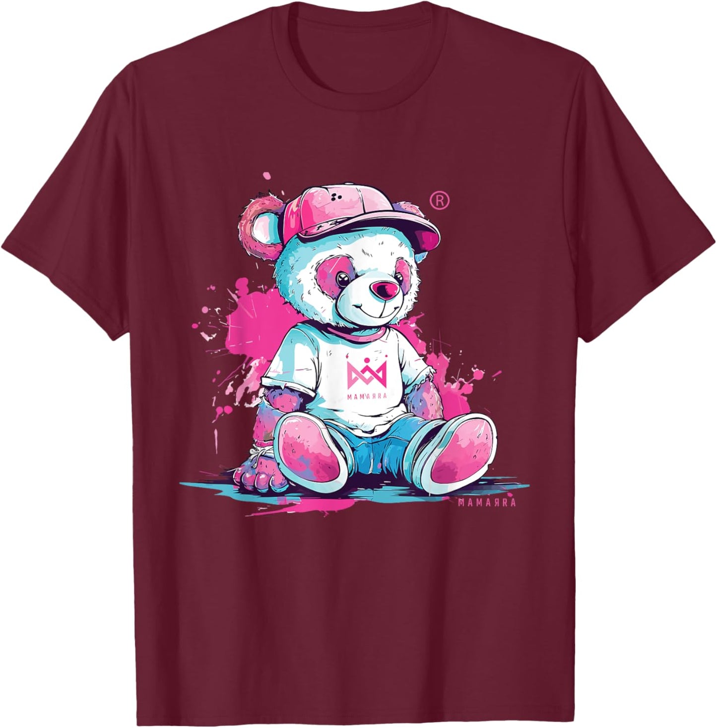 Mamarra Teedy bear T-Shirt - T-Shirt | Maroon