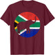 Elephant South Africa Safari Vintage Gift T-Shirt - T-Shirt | Maroon