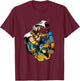 TEKKEN7 King 002 T-Shirt - T-Shirt | Maroon