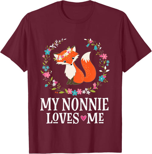 My Nonnie Loves Me Granddaughter Fox