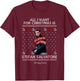 Vampire Diaries All I Want for Christmas is Stefan Salvatore T-Shirt - T-Shirt | Maroon