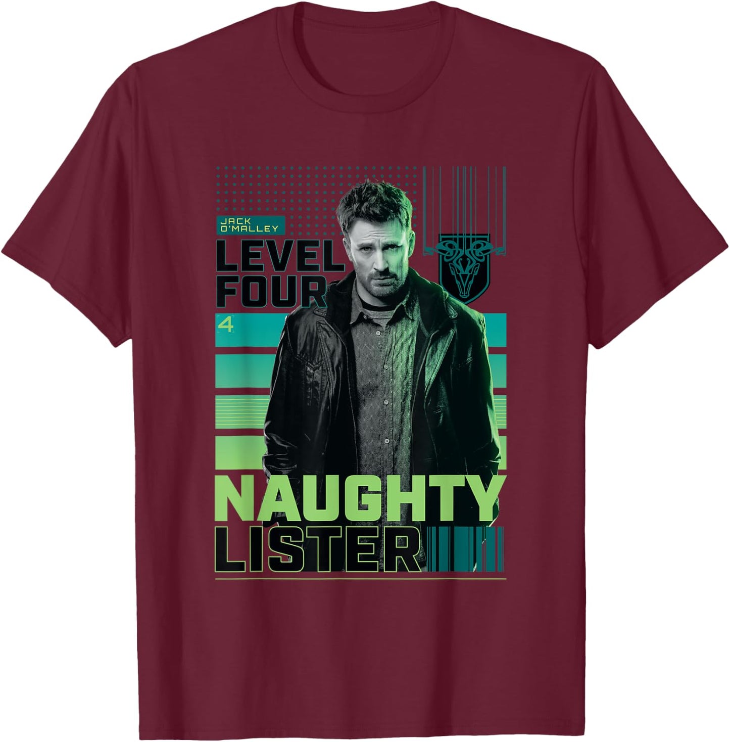 Red One - Naughty Lister T-Shirt - T-Shirt | Maroon