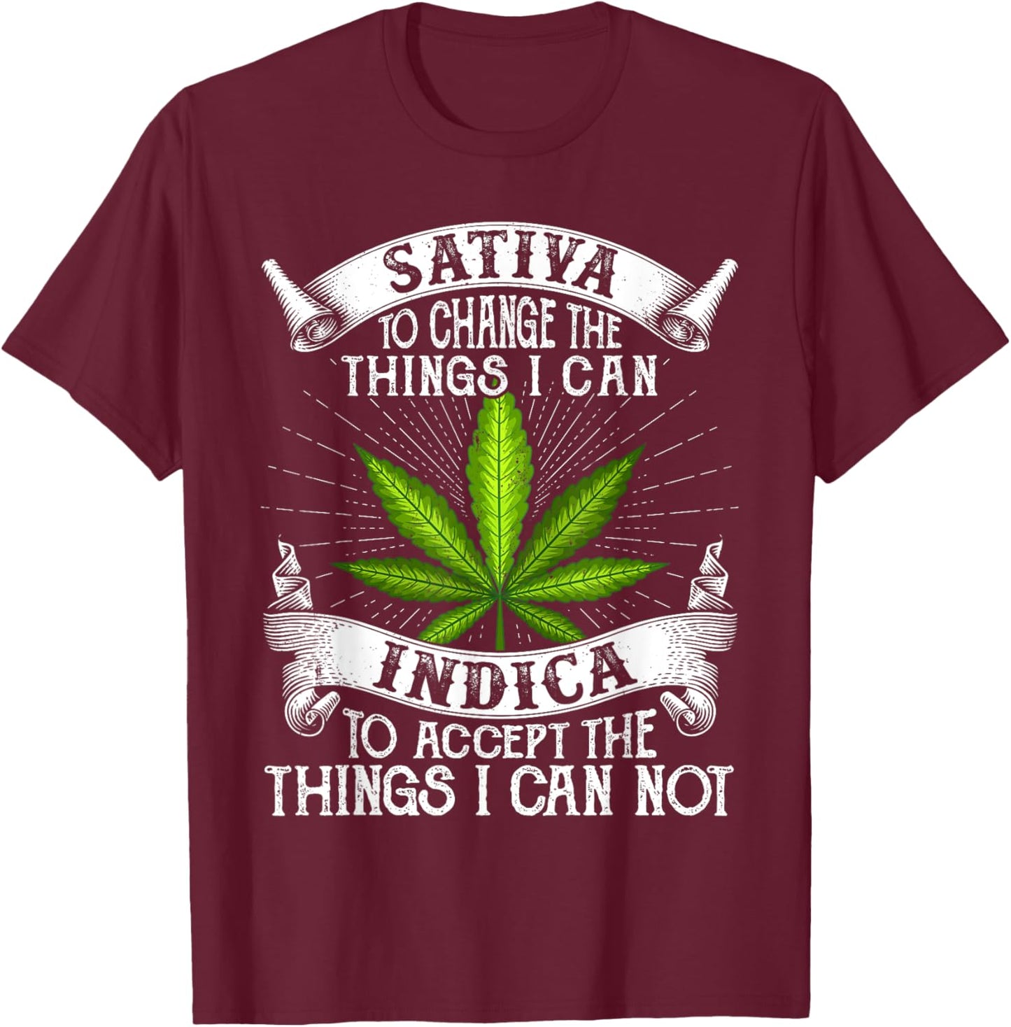 World's Dopest Mom Weed Leaf 420 Funny Mother's Day T-Shirt - T-Shirt | Maroon