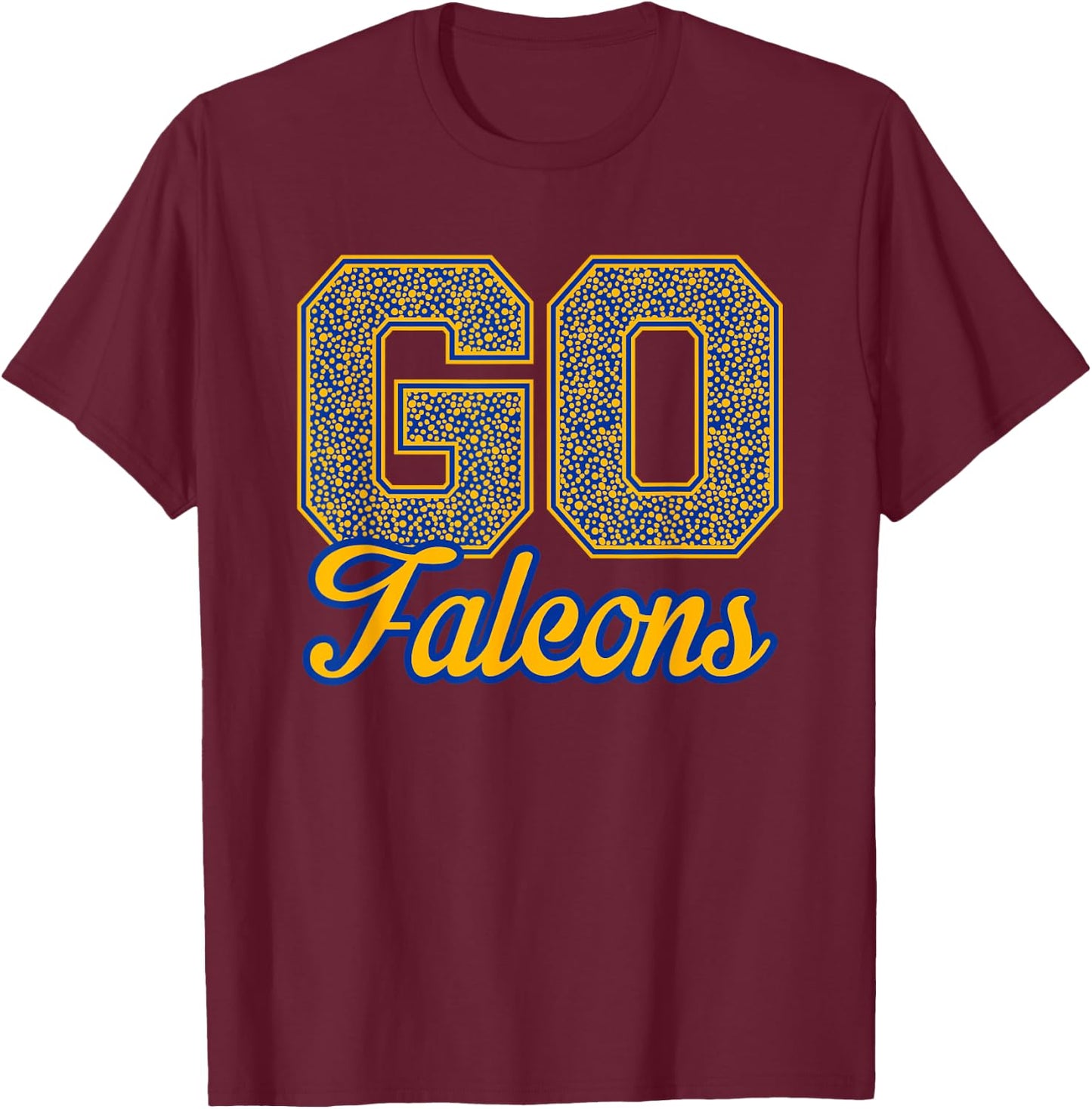Channelview Falcons GO! School Pride T-Shirt - T-Shirt | Maroon