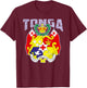 Tonga Country Island Nature Friendly Island Tonga Holiday T-Shirt - T-Shirt | Maroon