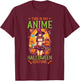 Anime Halloween Kawaii Trick Or Treat Spooky Manga Reader T-Shirt - T-Shirt | Maroon
