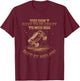 You Don't Have To Be Crazy to Mud Bog - Funny Mudding Gift T-Shirt - T-Shirt | Maroon