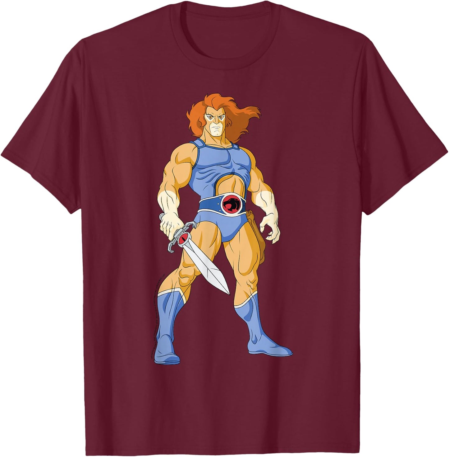 Thundercats Lion-O Portrait T-Shirt - T-Shirt | Maroon