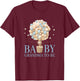 Grandma We Can Bearly Wait Baby Shower Bear Family Matching T-Shirt - T-Shirt | Maroon