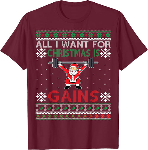 All I Want For Christmas Is Gains Christmas Fitness