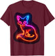 Colored Fox Cute Gaming Foxes Arctic Boy T-Shirt - T-Shirt | Maroon