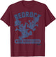 The Flintstones Bedrock Water Buffalo Lodge Collegiate T-Shirt - T-Shirt | Maroon