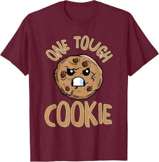 One Tough Cookie t - One Tough Cookie Baking T-Shirt - T-Shirt | Maroon