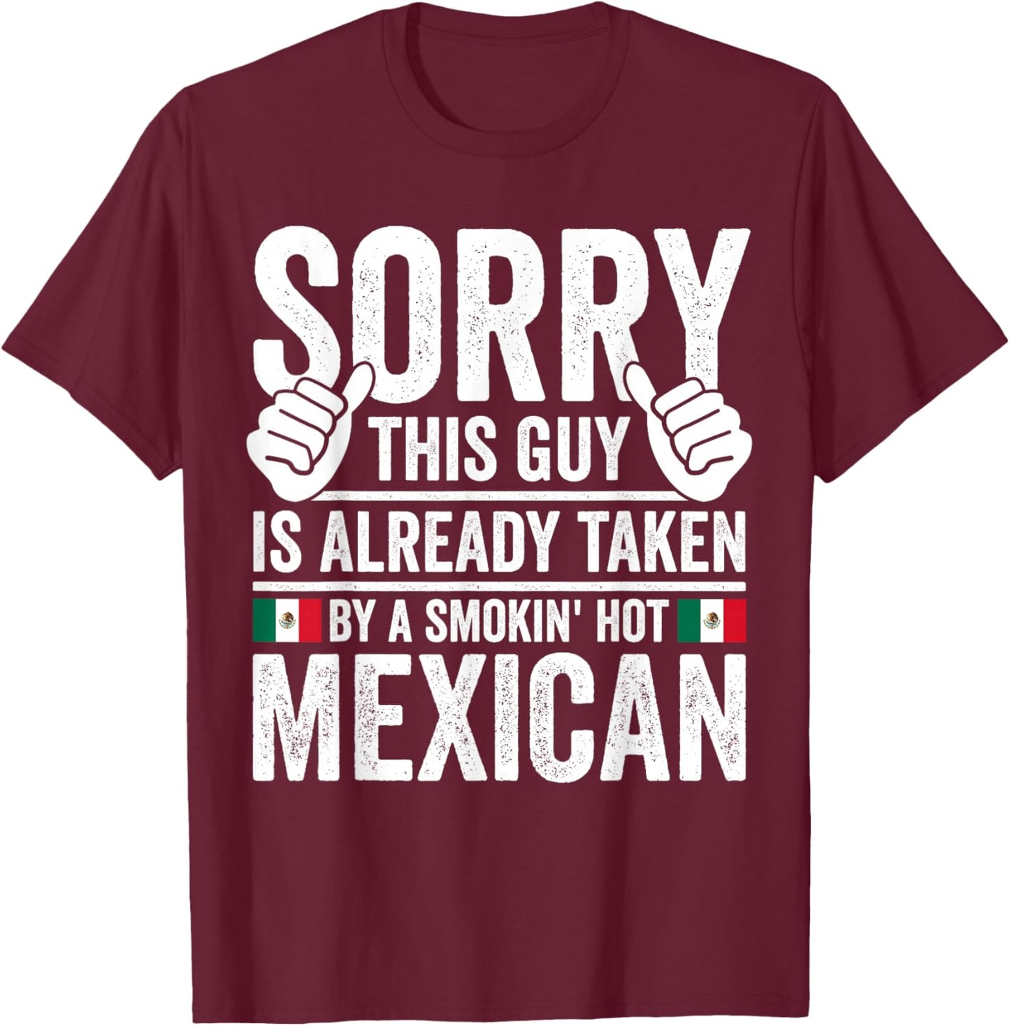 Mexican Roots Outfit Funny Mexico Heritage T-Shirt - T-Shirt | Maroon