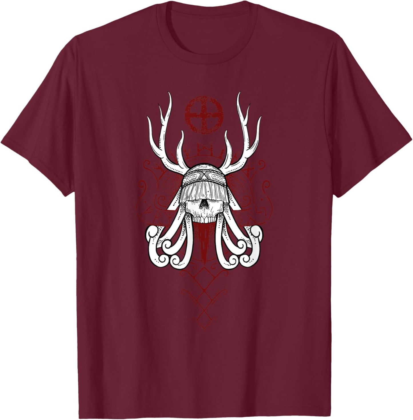 Heilung shaman shirt for viking T-Shirt - T-Shirt | Maroon