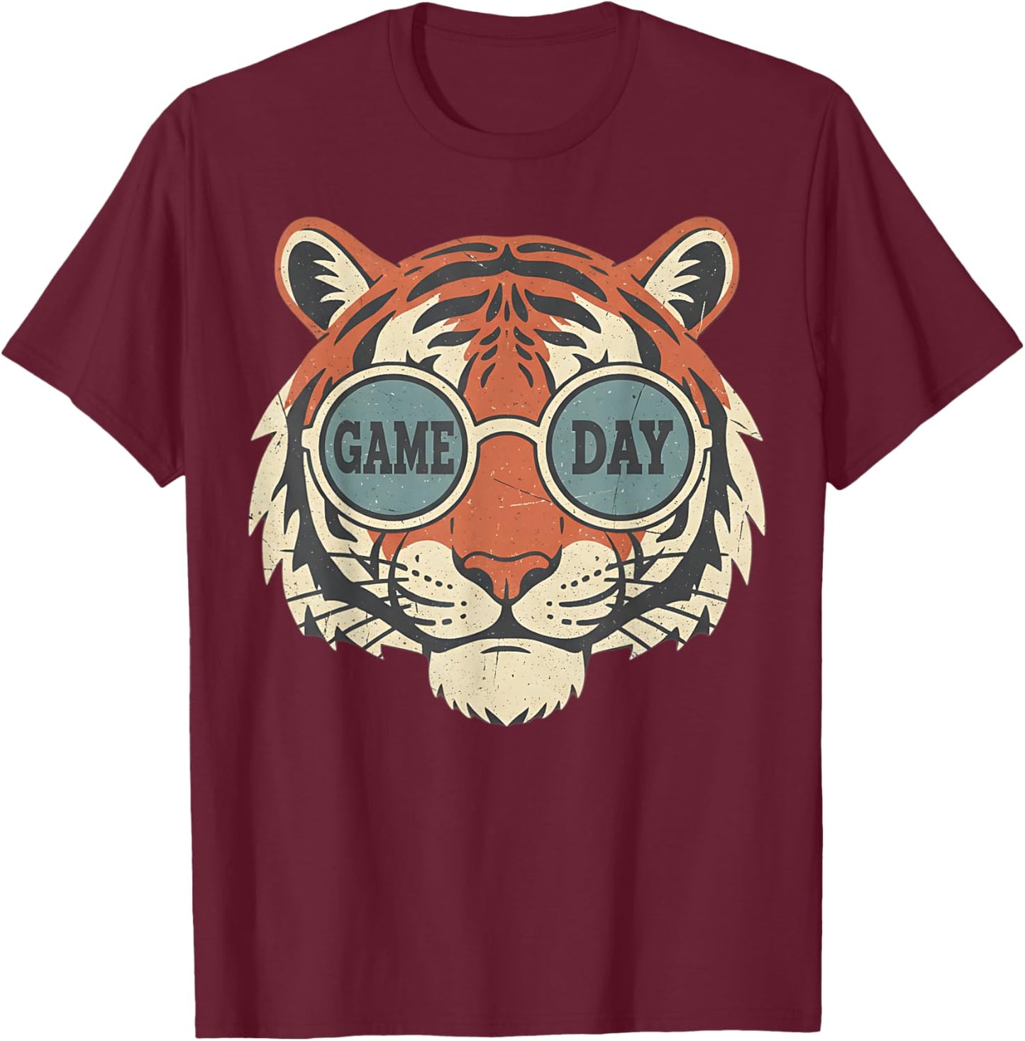 Game Day Tiger T-Shirt - T-Shirt | Maroon