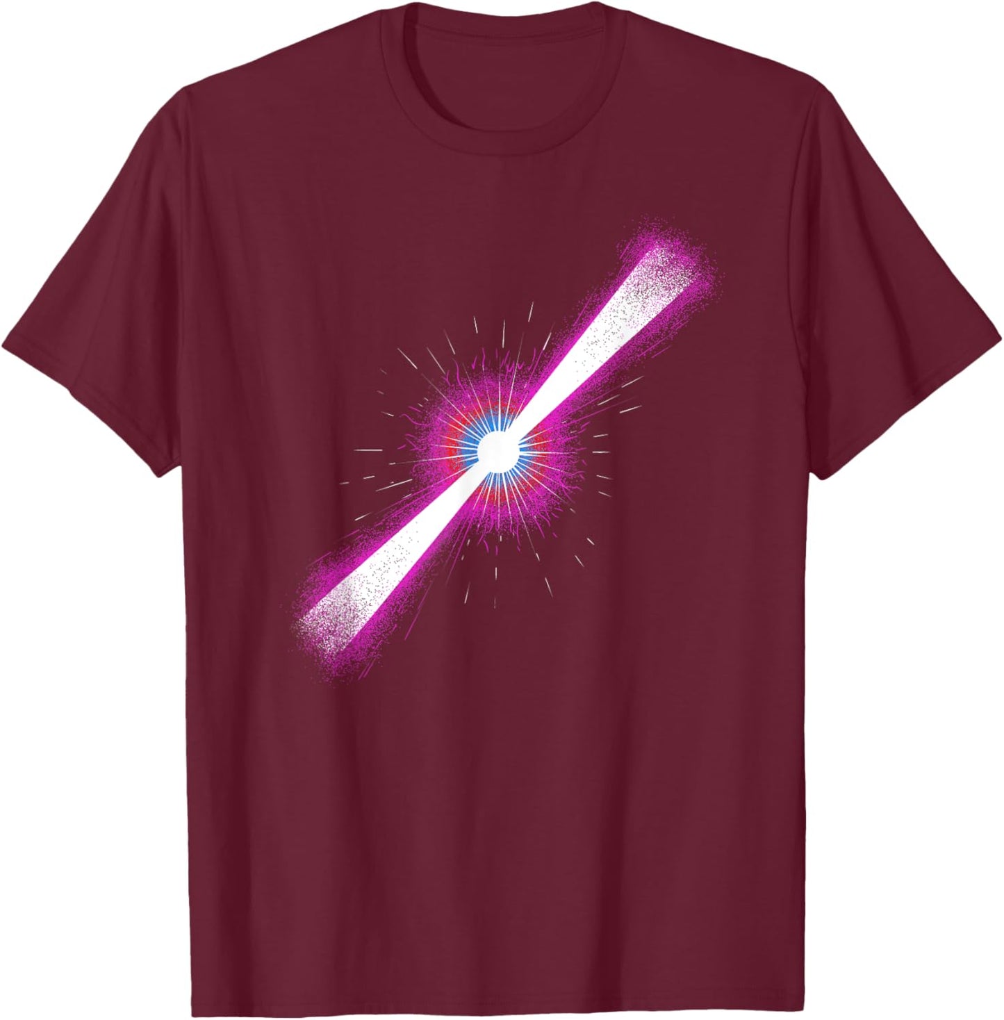 Gamma ray burst T-Shirt - T-Shirt | Maroon
