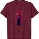 Marvel WandaVision The Scarlet Witch Floating Portrait T-Shirt - T-Shirt | Maroon