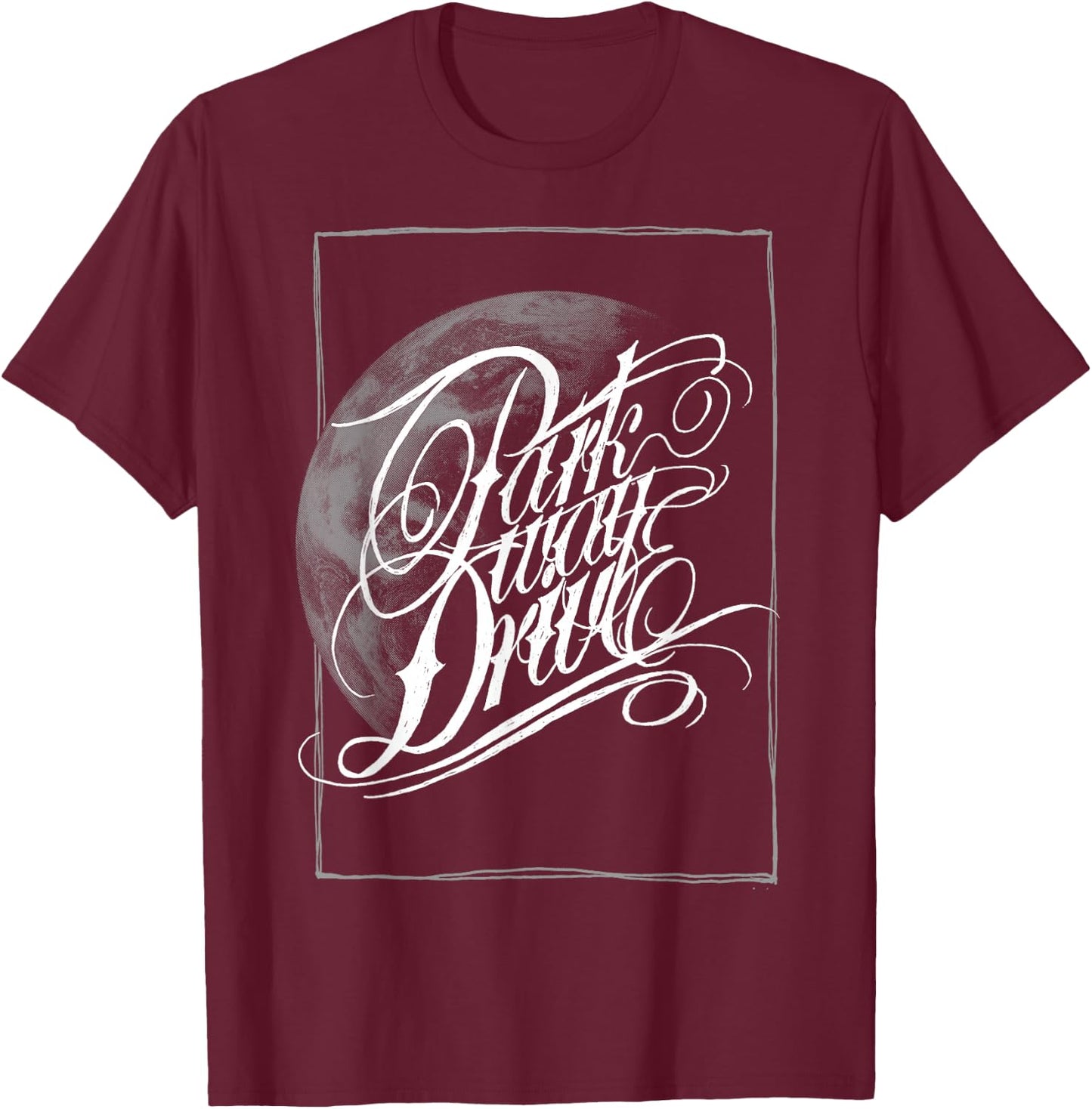 Parkway Drive - Official Merchandise - Atlas Earth Small T-Shirt - T-Shirt | Maroon