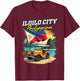 Iloilo City Philippines Travel Vacation Filipino Souvenir T-Shirt - T-Shirt | Maroon