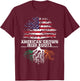 American Grown Irish Roots Flag Ireland ST. Patrick's Day T-Shirt - T-Shirt | Maroon
