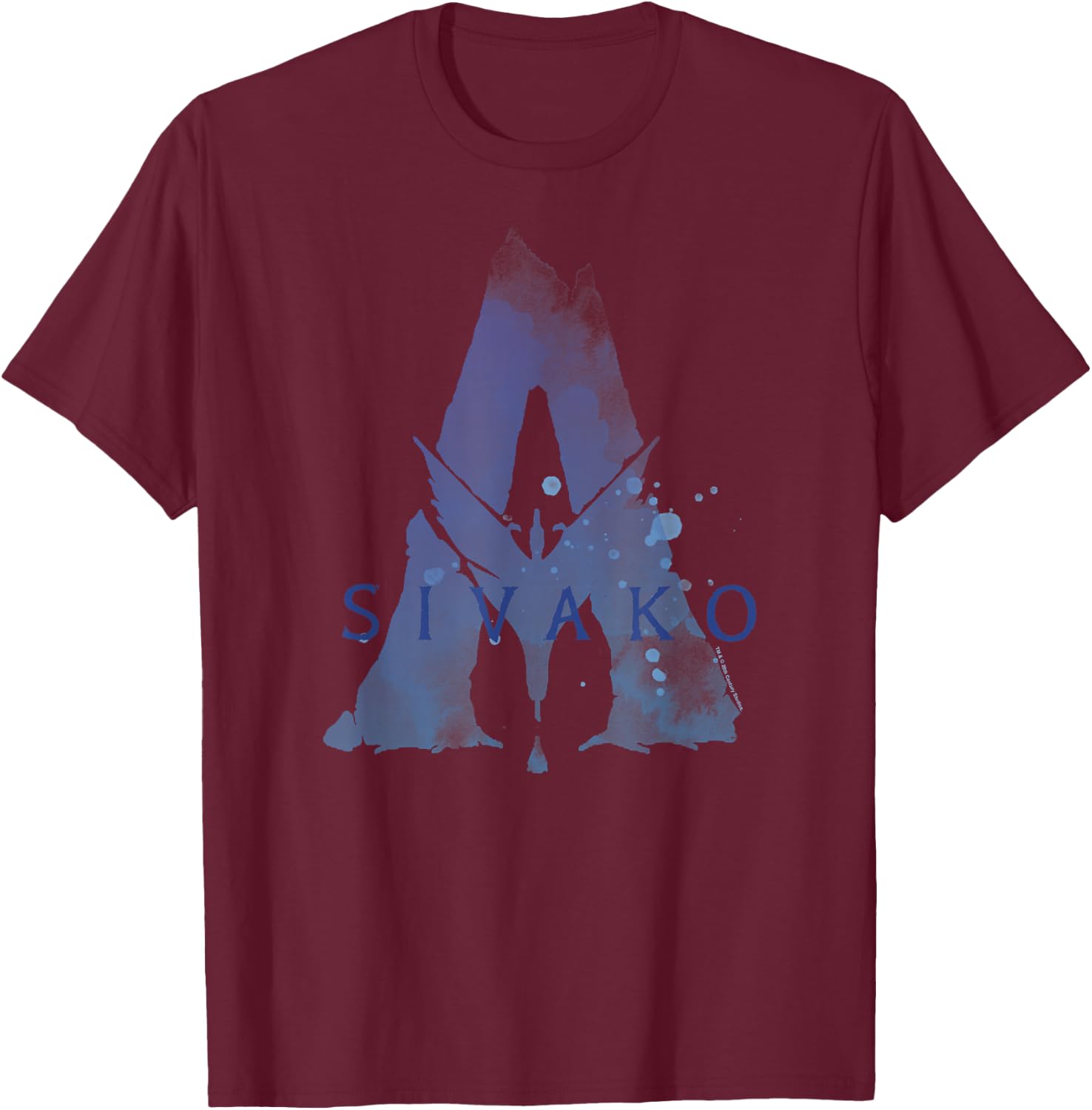 Avatar Sivako Rise To The Challenge A Logo T-Shirt - T-Shirt | Maroon