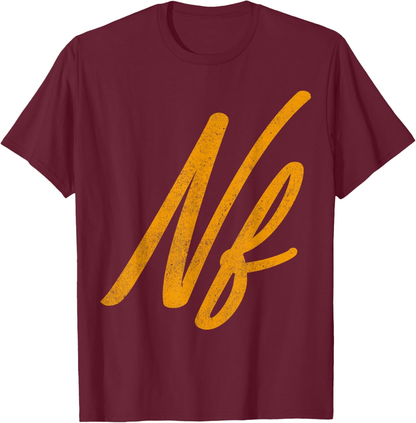Nf Retro Vintage T-Shirt - T-Shirt | Maroon