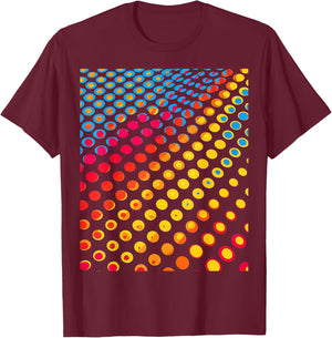 Abstract Pop T-Shirt - T-Shirt | Maroon