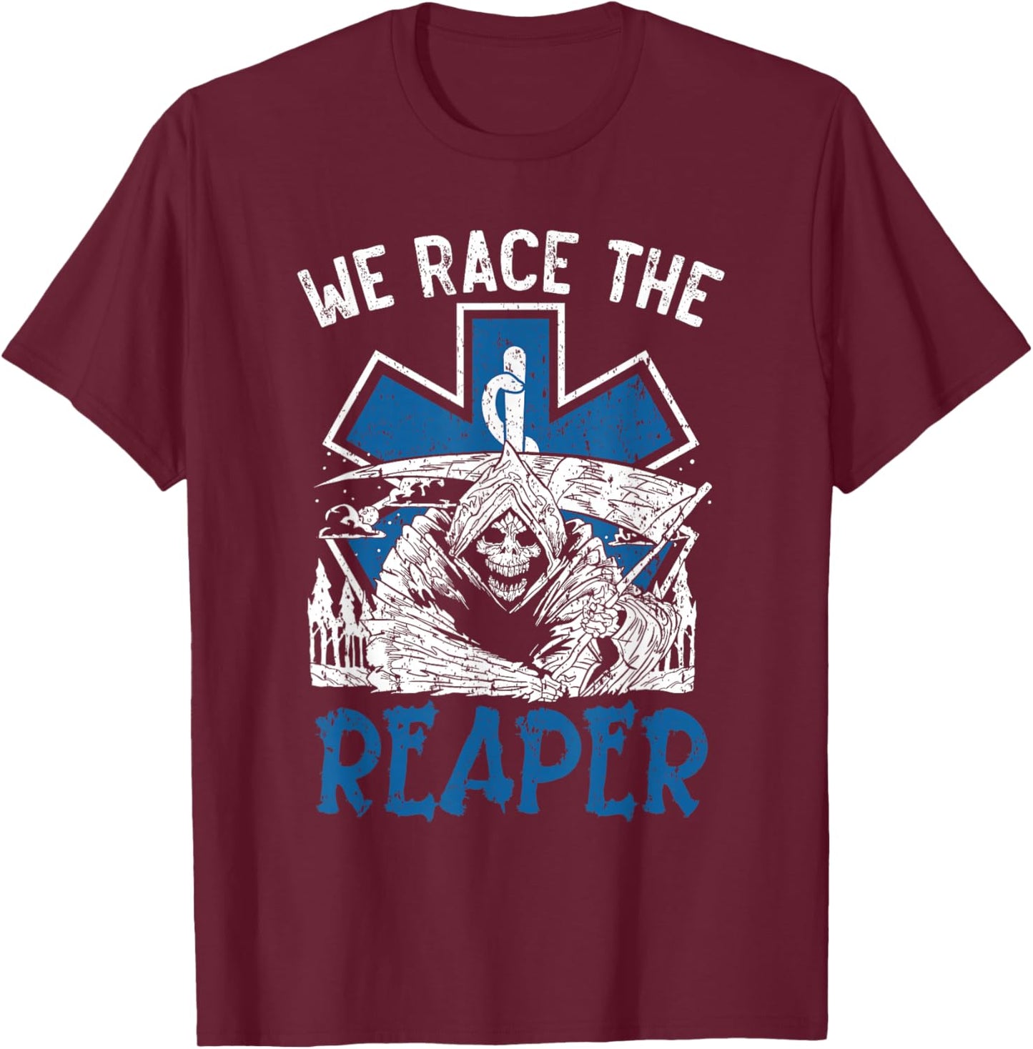 Emergency Medical Technician Healthcare EMT Paramedic T-Shirt - T-Shirt | Maroon