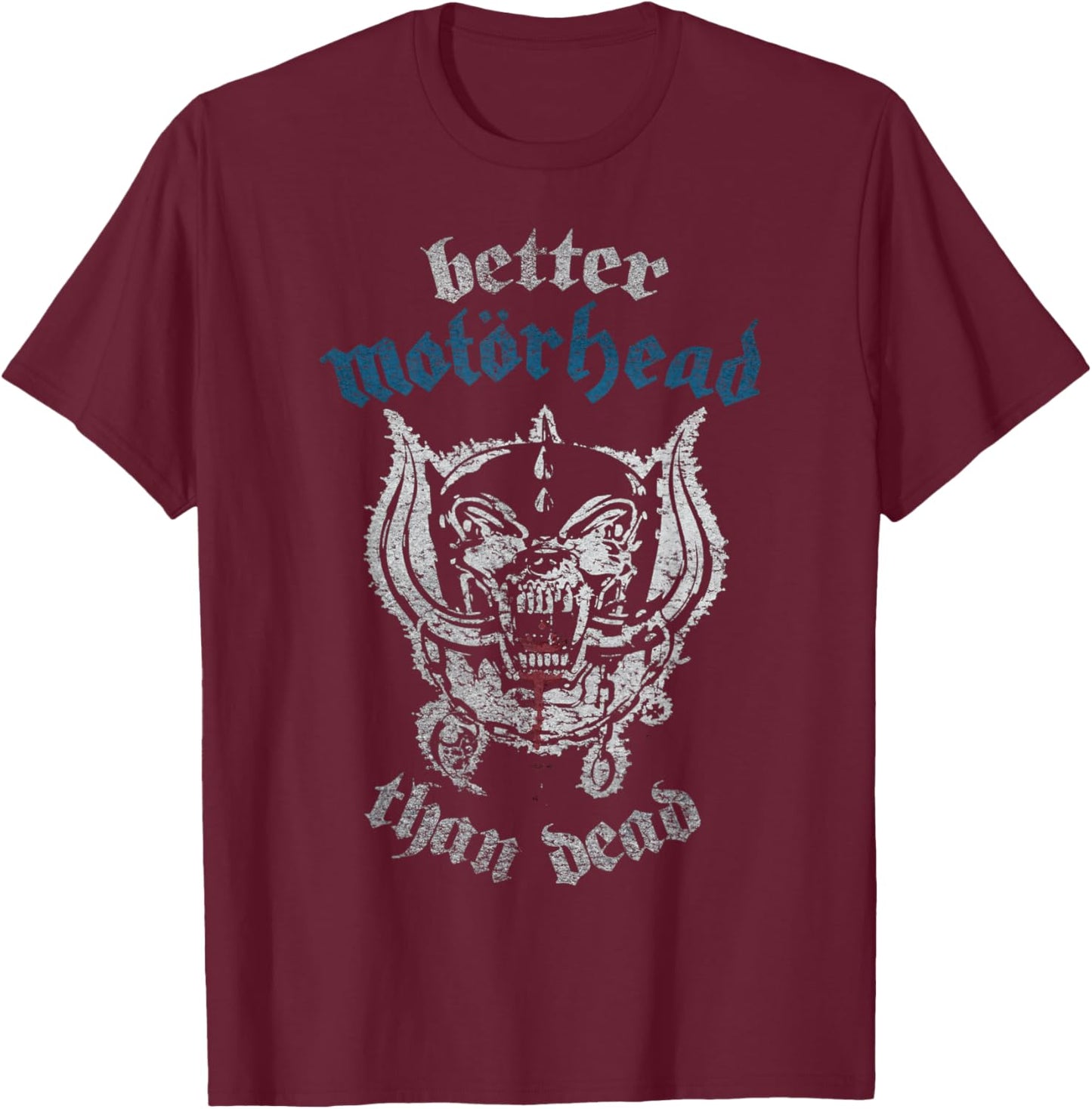 Motörhead Better Than Head T-Shirt - T-Shirt | Maroon
