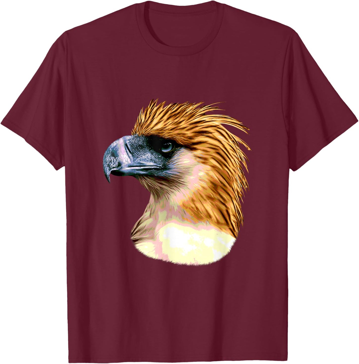 Great Philippine Eagle Outfit Love Philippines Animal T-Shirt - T-Shirt | Maroon