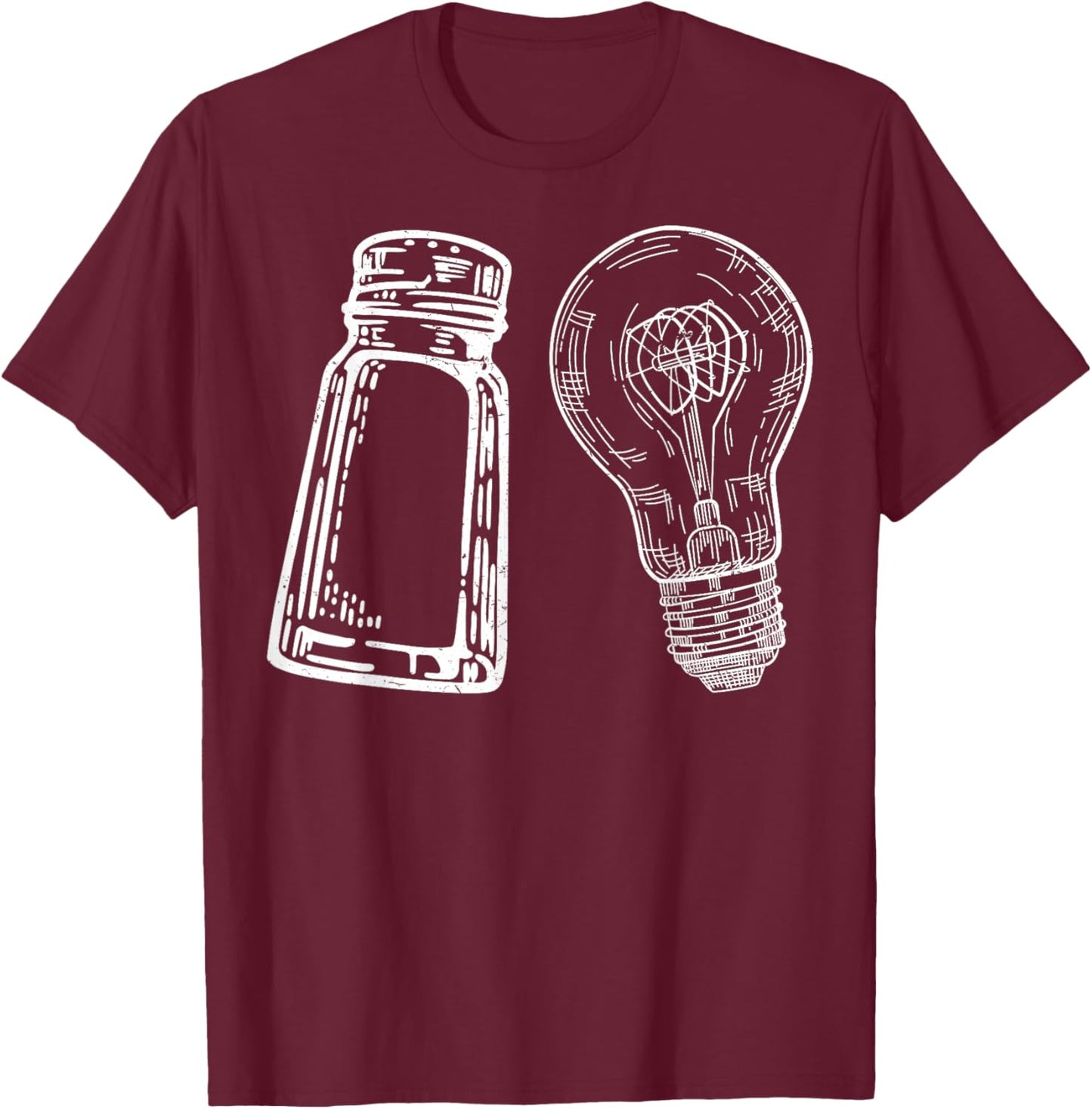 Salt & Light Be Ye Salt Bible Verses Matthew 5:13-16 Christ T-Shirt - T-Shirt | Maroon