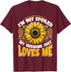 I'm Not Spoiled My Wife Just Loves Me Spoiled Wife T-Shirt - T-Shirt | Maroon